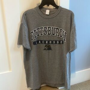 Mens, size L, Pittsburgh lacrosse t shirt